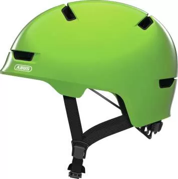 Abus Velo Helmet Scraper 3.0 Kid - Shiny Green