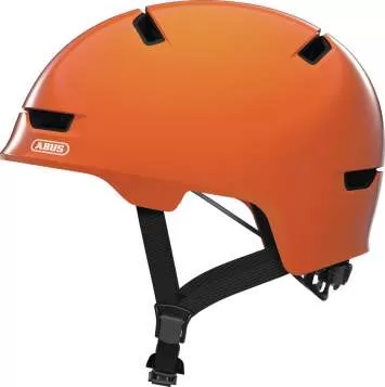 Abus Velo Helmet Scraper 3.0 Kid - Shiny Orange