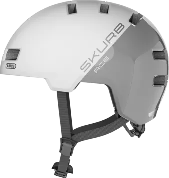 ABUS Bike Helmet Skurb ACE - Silver White