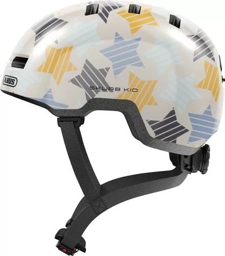 Abus Velo Helmet Skurb Kid - Grey Stars