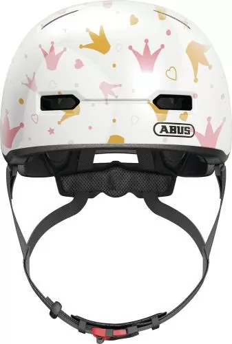 Abus Velo Helmet Skurb Kid - White Crowns