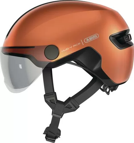 Abus Velohelm HUD-Y ACE - goldfish orange