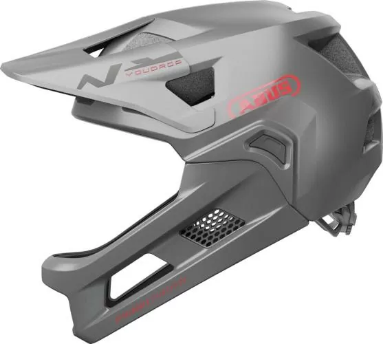 Abus Kids Velo Helmet YouDrop FF - Ti silver