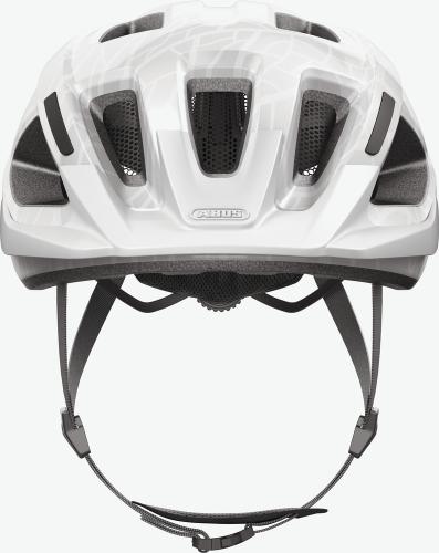 Preview: Abus Velo Helmet Aduro 3.0 LED - white art