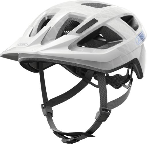 Preview: Abus Velo Helmet Aduro 3.0 LED - white art