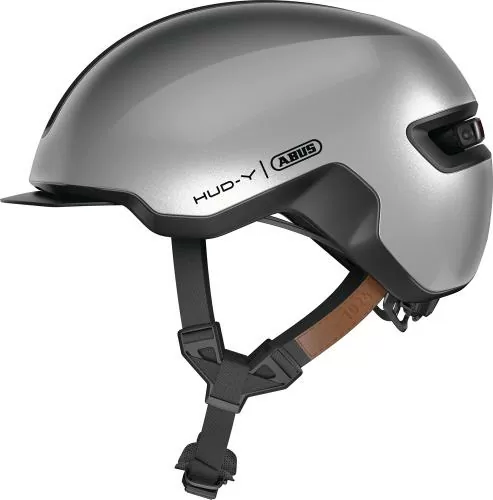 Abus Velohelm HUD-Y - gleam silver