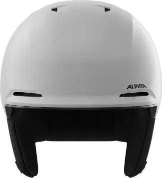 Alpina Brix Ski Alpina Brix Ski Helmet - White Metallic Gloss- Black Matt