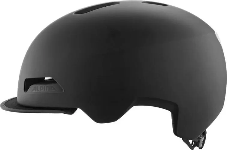 Alpina Brooklyn Velo Helmet - Black Matt