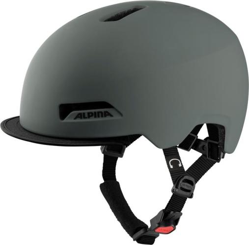 Preview: Alpina Brooklyn Velohelm - Coffee Grey Matt