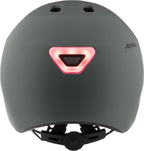 Preview: Alpina Brooklyn Velohelm - Coffee Grey Matt