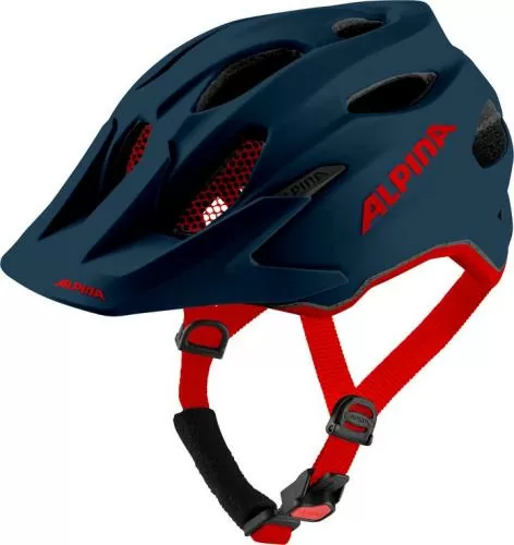 Alpina Carapax Jr. Velohelm - Indigo Matt