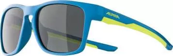 Alpina FLEXXY COOL KIDS I Eyewear - Blue Lime Mirror Black