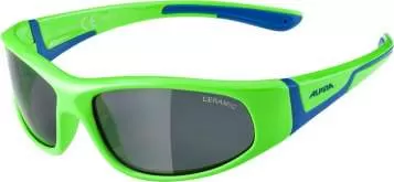 Alpina FLEXXY Junior Sportbrille - neon-green-blue black