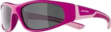 Alpina FLEXXY Junior Sonnenbrillen - Pink Rose Mirror Black