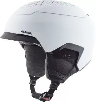 Alpina Gems Ski Helmet - White Matt