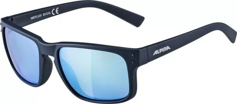 Alpina KOSMIC Sportbrille - nightblue matt blue mirror