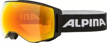Alpina NAATOR Q-LITE Skibrille - Black Orange