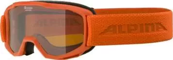 Alpina Piney Ski Goggles - Pumpkin Matt Mirror Orange