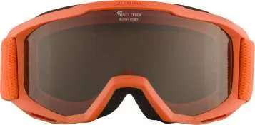 Alpina Piney Ski Goggles - Pumpkin Matt Mirror Orange