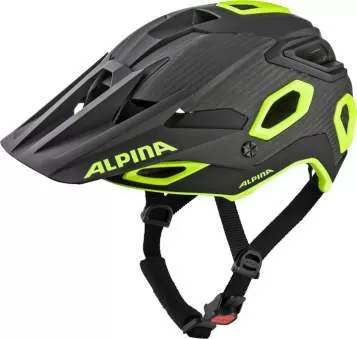 Alpina ROOTAGE Velo Helmet - black-neon-yellow