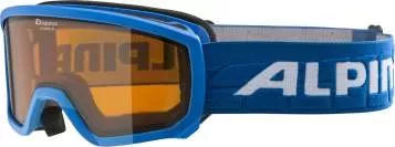 Alpina SCARABEO JR Skibrille - Lightblue MIrror Orange