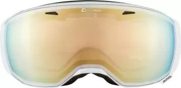 Alpina Skibrille ESTETICA Q-Lite - Pearlwhite Mirror Orange