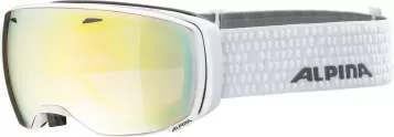Alpina Ski Goggles ESTETICA Q - White Mirror Gold