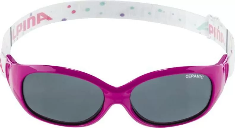 Alpina SPORTS FLEXXY Kids Sportbrille - polka-dots black Alpina SPORTS FLEXXY Kids Sportbrille - polka-dots black