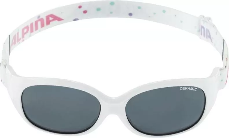 Alpina SPORTS FLEXXY Kids Sportbrille - white-dots black Alpina SPORTS FLEXXY Kids Sportbrille - white-dots black