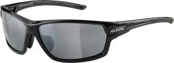 Alpina TRI-SCRAY 2.0 Sonnenbrille - black black mirror/clear/orange mirror