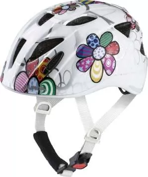 Alpina XIMO Flash Velo Helmet - white flowers