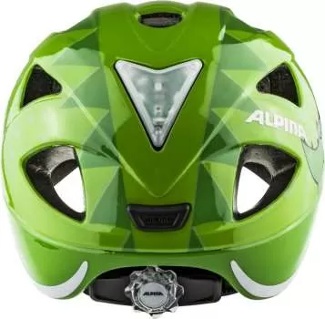 Alpina XIMO Flash Velohelm - green dino
