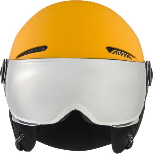 Alpina Zupo Visor Q-Lite Junior Skihelm - Blue Matt - 48-52 cm