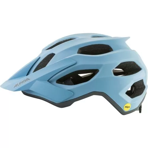 Alpina Apax Mips Velohelm - smoke-blue matt