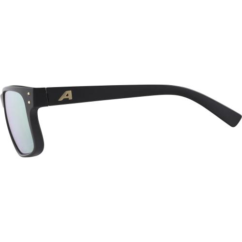 Preview: Alpina Kosmic Sonnenbrille - black matt, gold mirror cat.3
