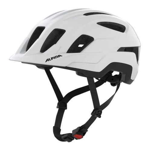 Preview: Alpina Paranus Velohelm - white matt