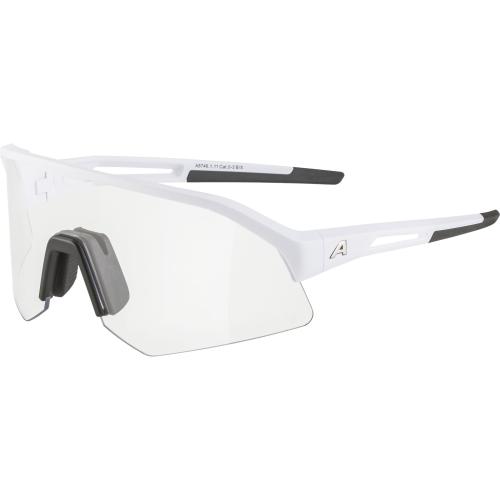 Preview: Alpina Sonic Hr V Sonnenbrille - white matt, v clear cat. 0-3