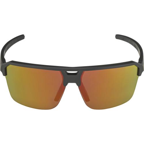 Preview: Alpina Swift Hr Sonnenbrille - black matt, mirror gold cat. 3