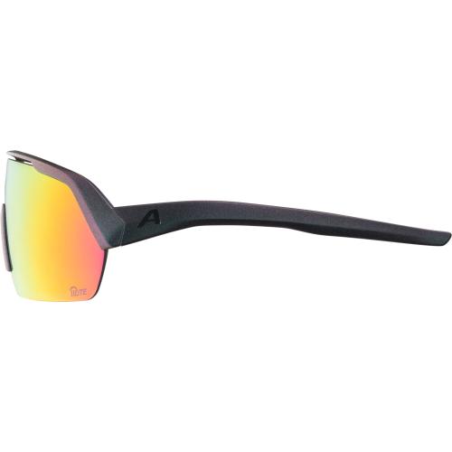 Preview: Alpina Turbo Hr Q-Lite Sonnenbrille - black-purple matt, pink cat. 2