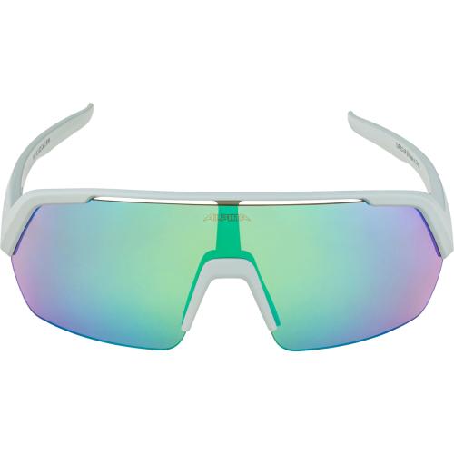 Preview: Alpina Turbo Hr Sonnenbrille - smoke-grey matt, mirror green cat. 2