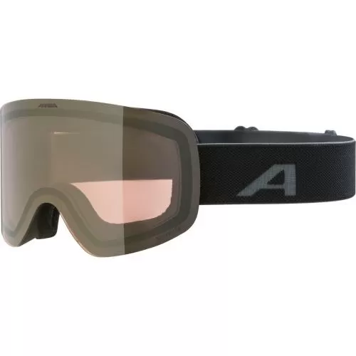Alpina Penken Q-Lite Ski Goggles - black matt, gold s2