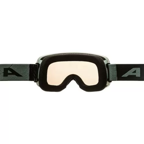Alpina Penken Q-Lite Ski Goggles - green matt, gold s2
