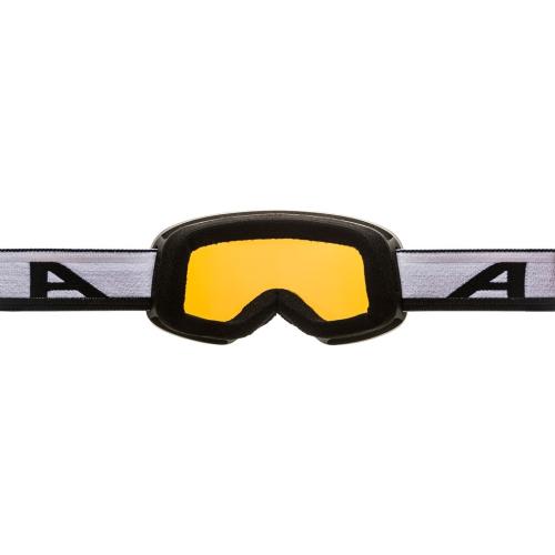 Preview: Alpina Fernie Q-Lite Childrens Ski Goggles - black-oil matt, blue s2