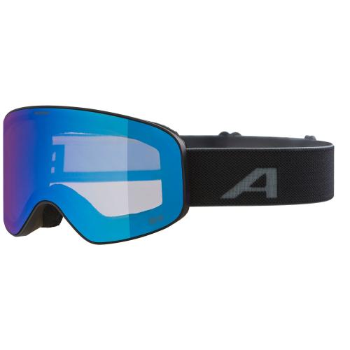 Preview: Alpina Fernie Q-Lite Childrens Ski Goggles - black matt