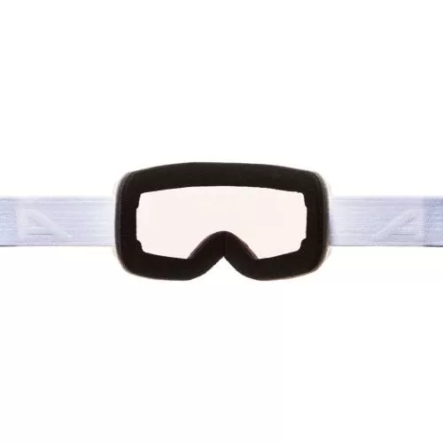Alpina Taos Q Skibrille - white matt, q gold s2