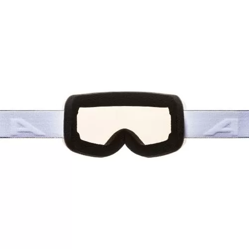Alpina Taos Q-Lite Skibrille - white matt, gold s2