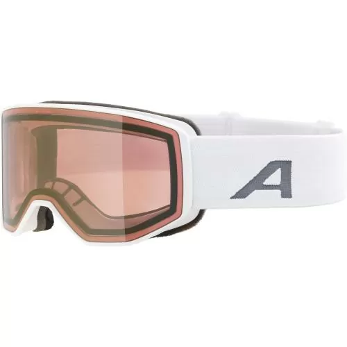 Alpina Venet Q Skibrille - white matt