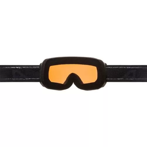 Alpina Scarabeo Jr. Childrens Ski Goggles - black matt, orange s2