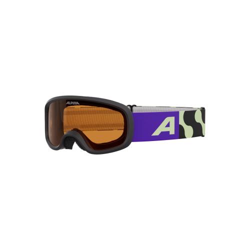 Preview: Alpina Piney 2.0 Kinder Skibrille - sunny lime, orange s2