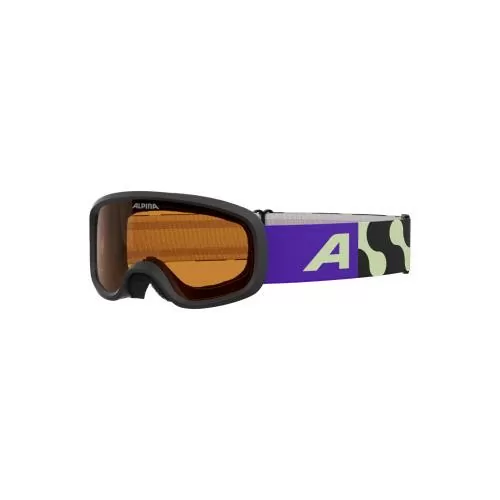 Alpina Piney 2.0 Kinder Skibrille - sunny lime, orange s2